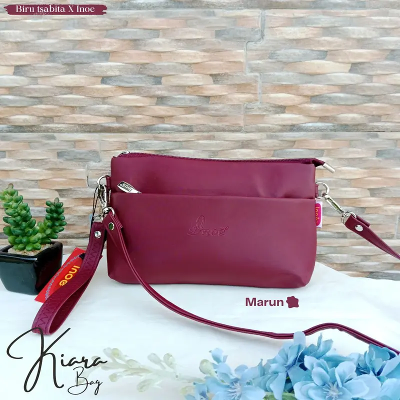 Vast Galeri Tas Selempang Mini Kiara Bag By Inoe Chocoly Slingbag  Wanita Cewek Kulit 6