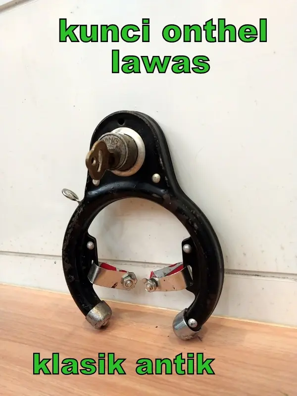 kunci lawasan sepeda onthel wing gembok onthel termurah aksesoris sepeda onthel kunci onthel 0