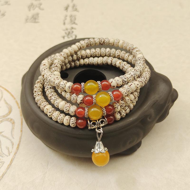 Product Introduction of Vòng Tay Bồ Đề Xingyue Tháng Giêng Âm Lịch Cho Nam Và Nữ, Vòng Tay Mini Với Hạt Cầu Nguyện Gaomi, Cho Cặp Đôi, 168 18