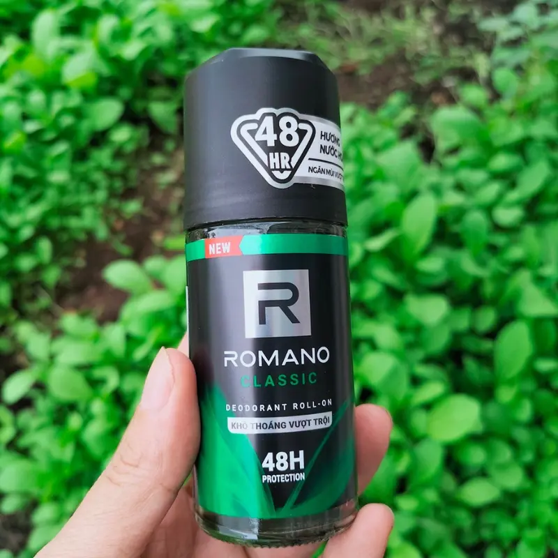Lăn Khử Mùi ROMANO Hương Nước Hoa 50ml 6