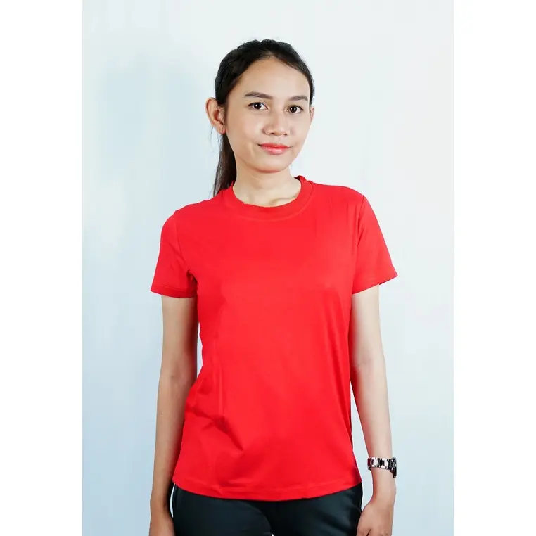 Trijee Sportswear Baju Olahraga Wanita Lengan Pendek Rayon Untuk Lari/Casual/Outdoor -  Avery Collection