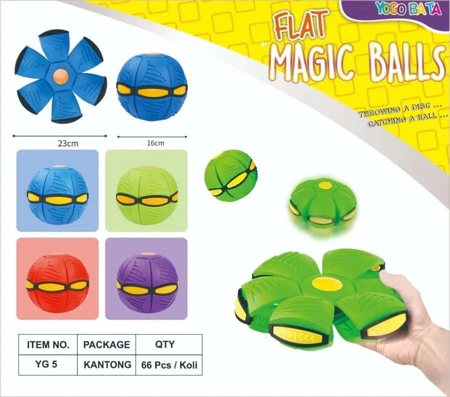 LARIS - MAINAN ANAK MAGIC BALL MAINAN BOLA UFO INJAK VIRAL - YG 5