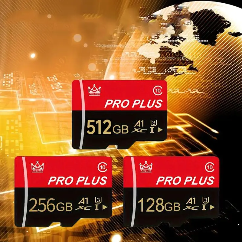 MicroSD Card, 1 Count High Speed UHS-I Mini Memory Card, Expandable Storage Space Memory Card for Android Smartphone