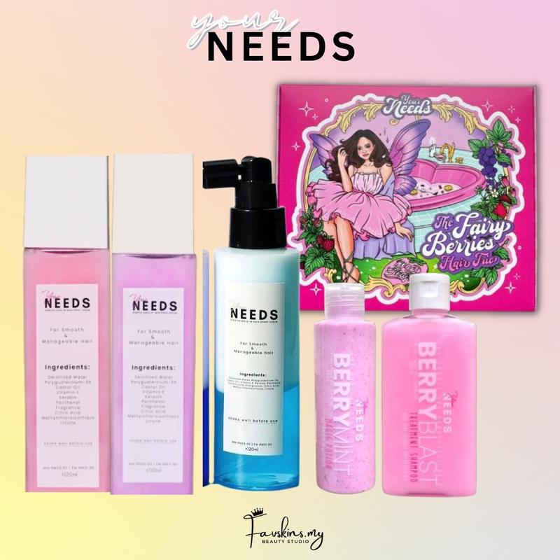 YOUR NEEDS COSMETICS KERATIN SERUM HAIR SPRAY Haircare - TikTok Shop ...