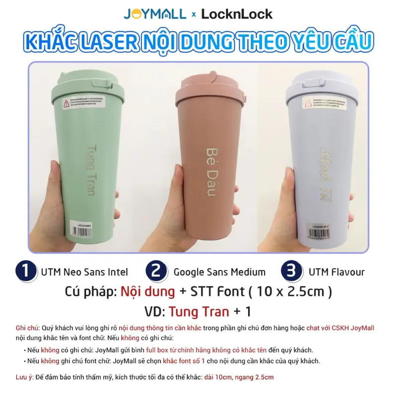 Bình giữ nhiệt Lock&Lock 897ml Riga Tumbler LHC4160 - Hàng chính hãng, khay lọc trà inox - JoyMall 8
