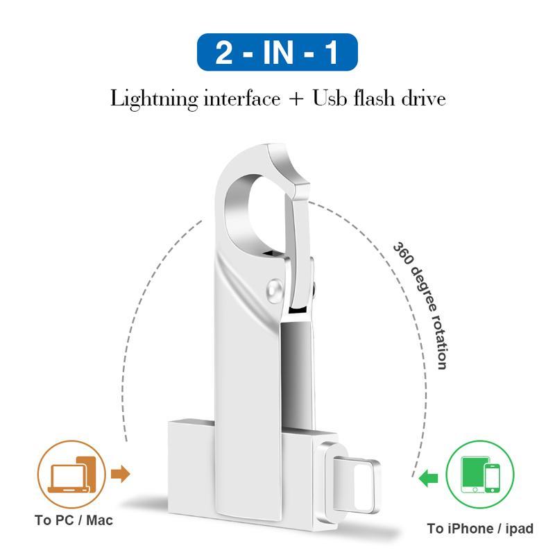 128GB/256GB/512GB/64GB/1TB 2 In 1 Flash Drive, 1 Count USB 3.0 Memory Stick, High Speed USB 3.0 Memory Stick for Laptop, PC & More Devices 4
