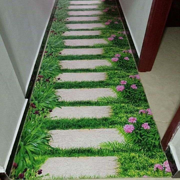 Product Introduction of Floor Mat Door Mat Home Living Room Bedroom Full Bedside Carpet Hallway Corridor Kitchen Absorbent Non-Slip Floor Mat 5