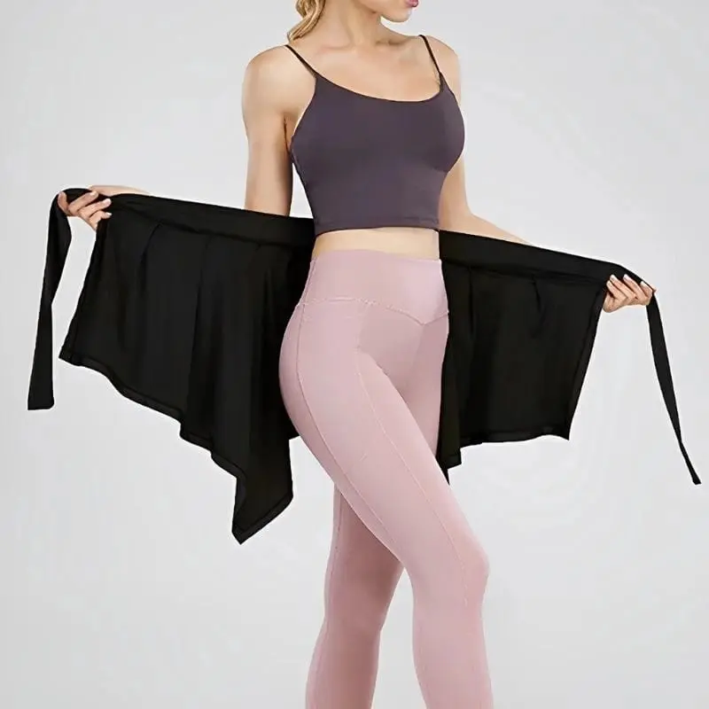 Rok penutup pinggul senam zumba  cover legging rok pinggul yoga aerobik GYM fitnes olahraga sport