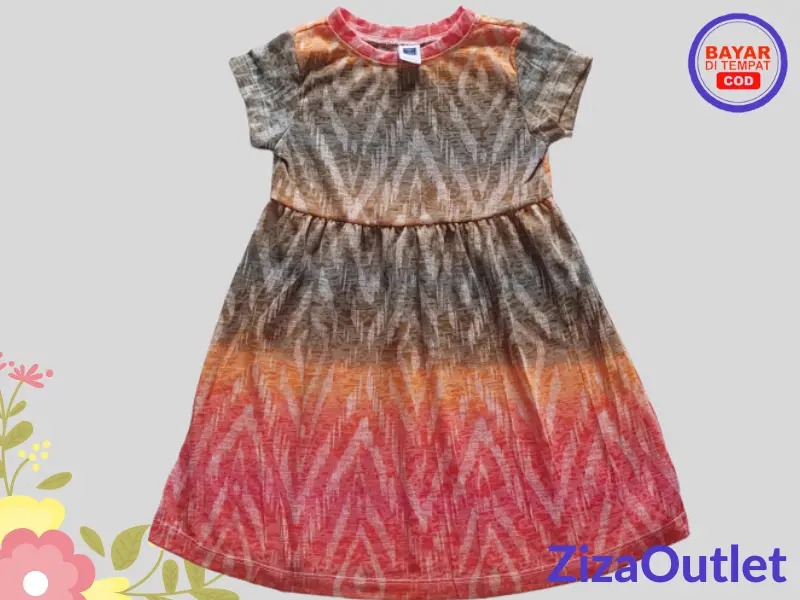 Dress Anak Perempuan Gradasi