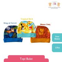 Gambar LIBBY Topi Newborn Motif Tree House (1 pcs) - Topi Tali, Tropical Bird dari Libby Baby Indonesia Kota Administrasi Jakarta Barat 1 Tokopedia