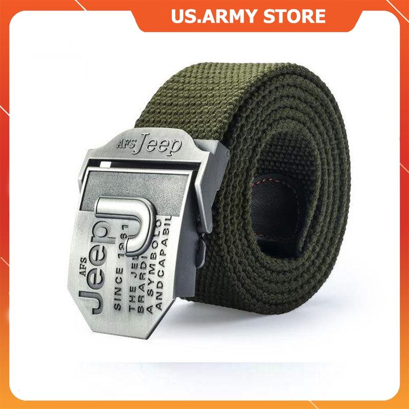 Thắt Lưng Nam Vải Bố, Dây Nịt Nam Vải Dù Khóa Chống Gỉ Siêu Bền Cao Cấp, Dây Lưng Dệt Từ Sợi Bông Thiên Nhiên Bền Chắc