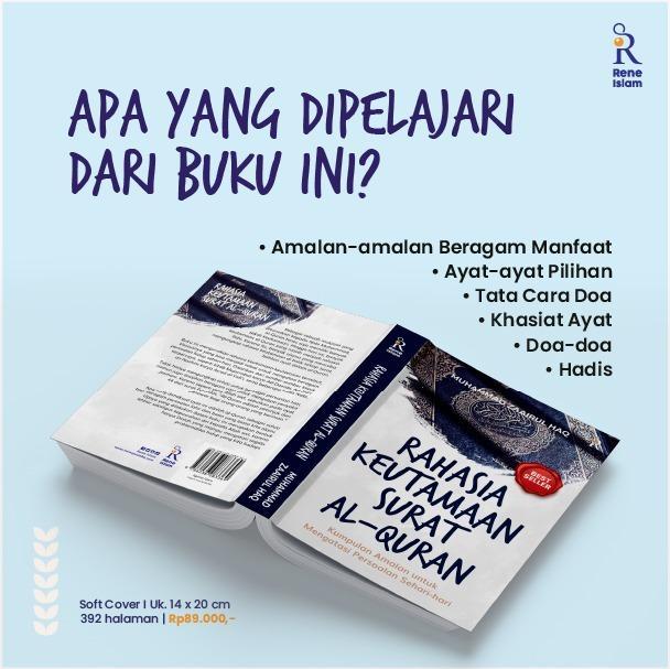 Product Introduction of Buku Rahasia keutamaan Al-quran - Soft Cover kitab quran Alquran 32