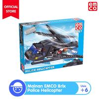 Gambar Mainan EMCO Brix Police Helicopter - Warna dari Toyspedia Kota Tangerang 2 Tokopedia