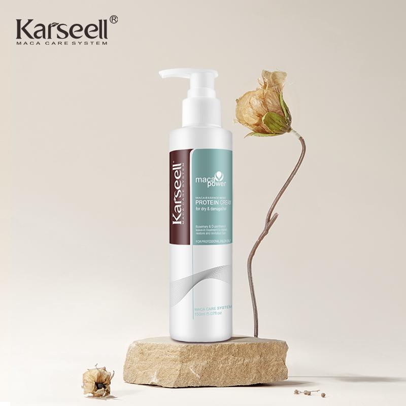 Karseell Repairing Protein Cream Leave-in Conditioner Repair - TikTok Shop