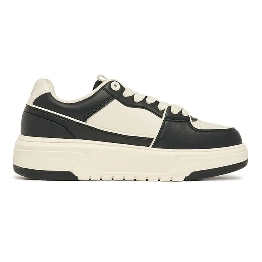 [Full Box Hidentag] Giày chunky liner màu Đen Mới đế cao 4.5cm , giày thể thao nam nữ đế cao tôn dáng Sneaker Leather