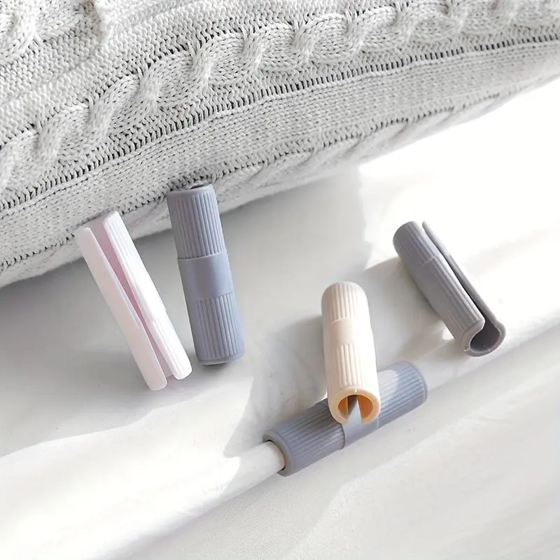 Bed Sheet Holder, 8 Counts Anti-slip Bed Sheet Clip, Bedding Accessories for Home Bedroom Living Room, Bedding Supplies 5