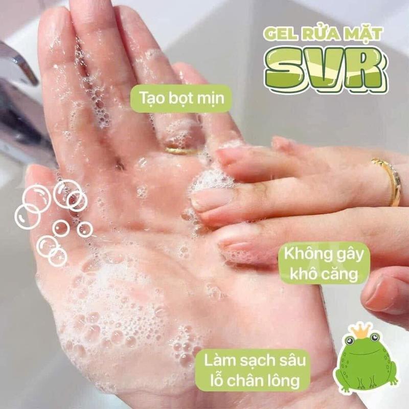 Sữa rửa mặt cho da dầu nhạy cảm SVR 400ml 4