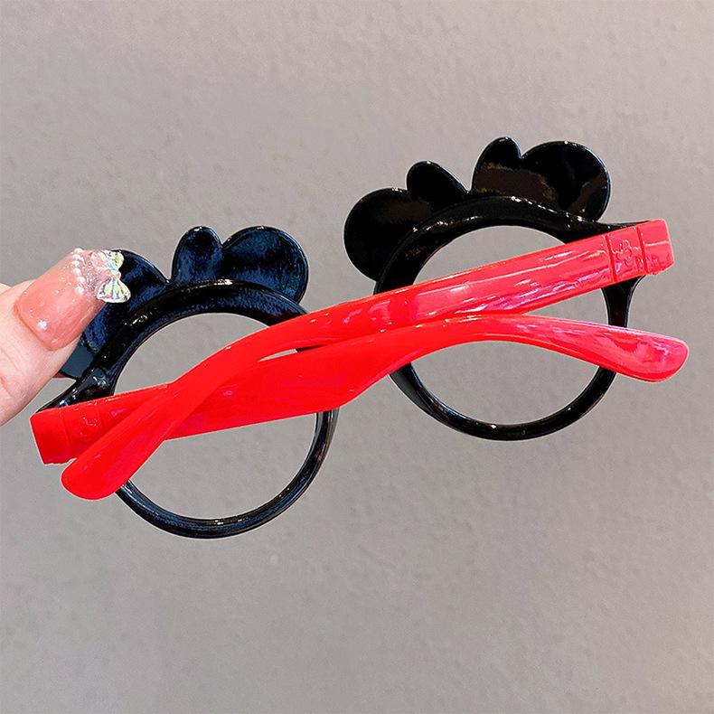 Product Introduction of Children's Glasses Frame Girls' Cute Cartoon Glasses without Lens Baby Boy Photo Decoration Girls' Baby Frame 11