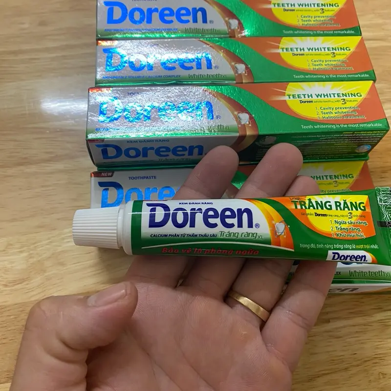 Combo 10 tuýp kem đánh răng doreen 45g 3