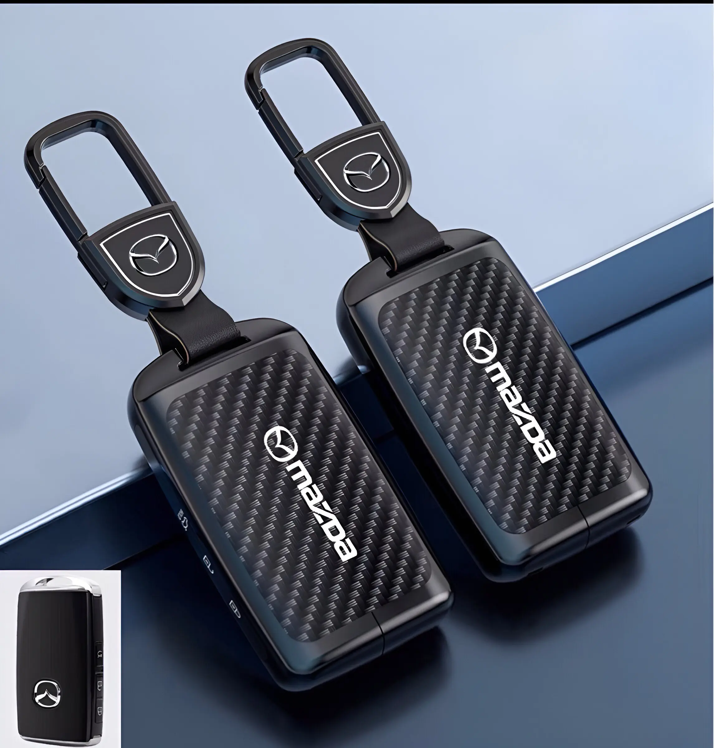 Ốp Chìa Khoá Cx5 , Cx8 , 2, 3 ,6 , 2 nút , 3 nút Hợp Kim Móc Khóa