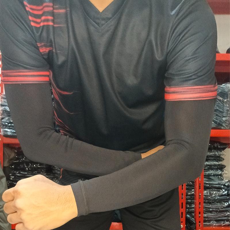 MANSET TANGAN OUTER SPORT SAMBUNGAN HANDSHOCK OLAH RAGA BAHAN SPANDEK SEPASANG KANAN KIRI PRIA WANITA 2