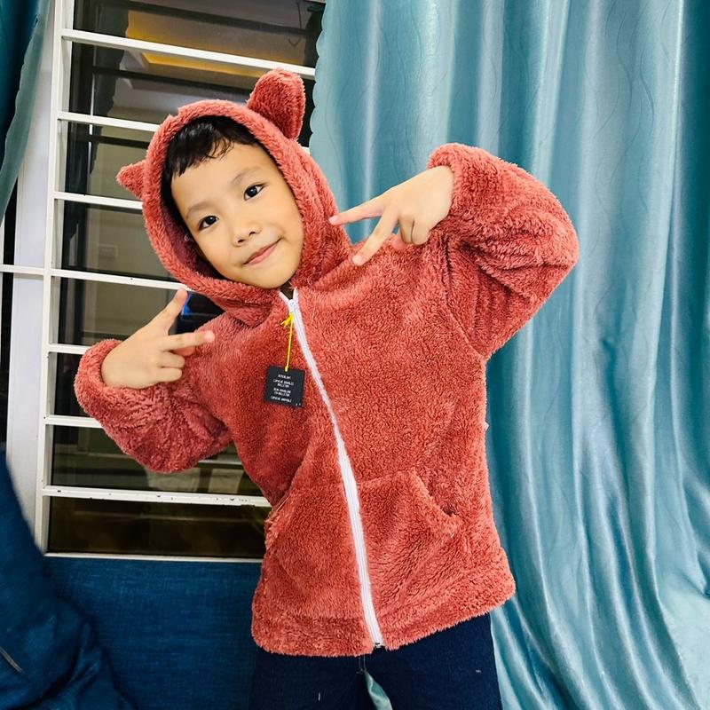 BB Kids - Áo khoác lông mùa đông siêu ấm áp cho bé trai bé gái Jacket 7