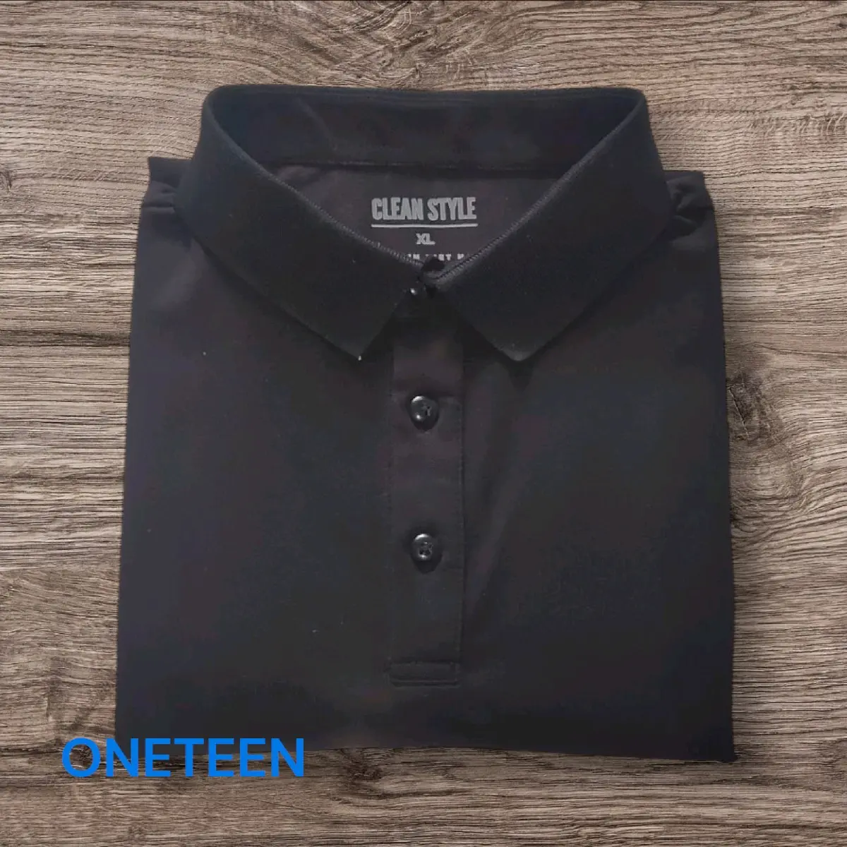 Áo polo nam trơn basic ONETEEN vải cotton mát ít nhăn, from suông