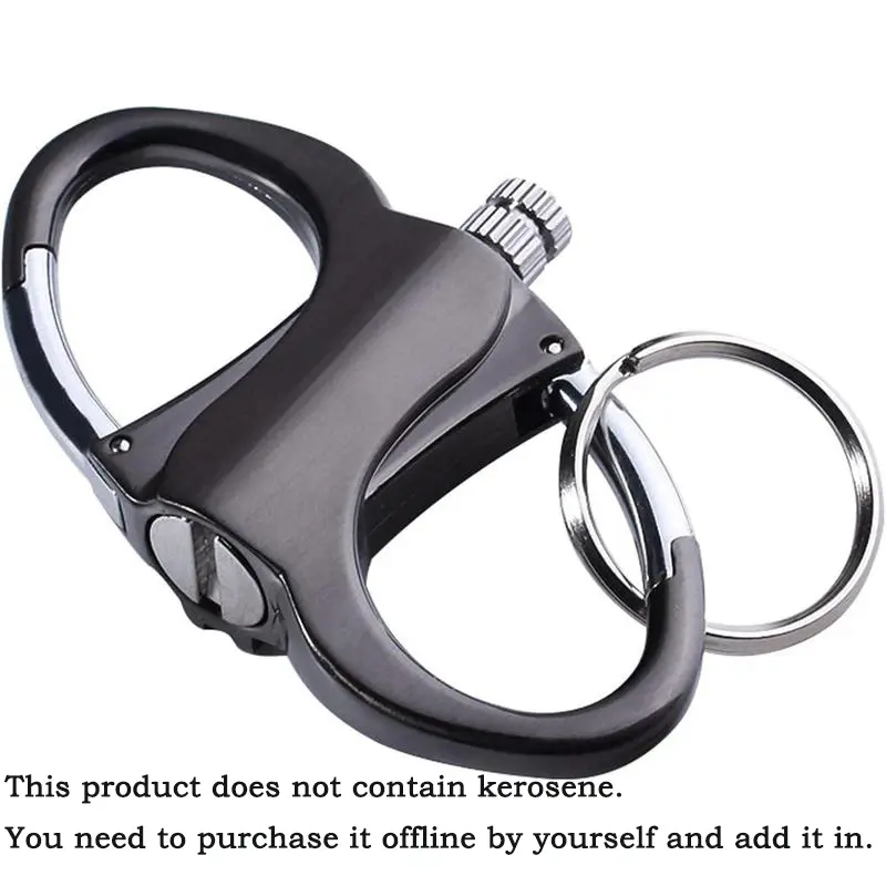 Perfect for outdoor adventures, this stylish and practical keychain can hold multiple keys for a variety of uses.