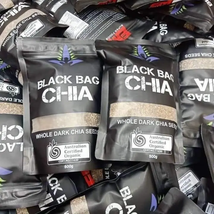 Hạt Chia Đen Úc 500g Black Chia Seed Hữu cơ hạt chia 3