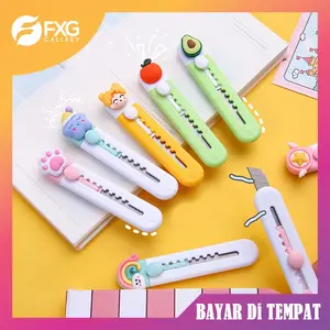 FXG - Mini Cutter Karakter Lucu Pemotong Kertas Sebaguna AD04