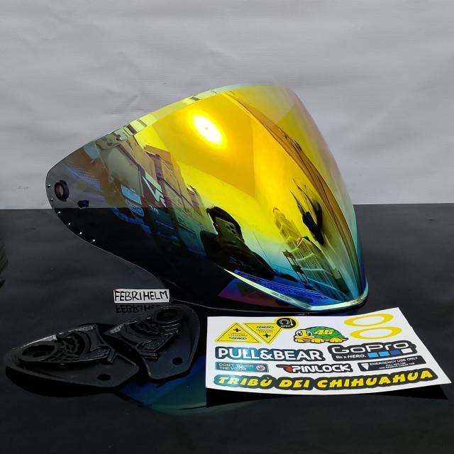 Product Introduction of Kaca Visor Pnp KYT Kyoto Ink Dynamic Ink Metro Dyr Osaka Free Stiker 1