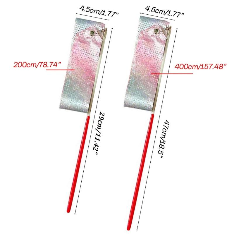 Product Introduction of Sparkling Star Style Gymnastics Ribbon, 2 Meters, 4 Meters, Ribbon, Dance Ribbon 28