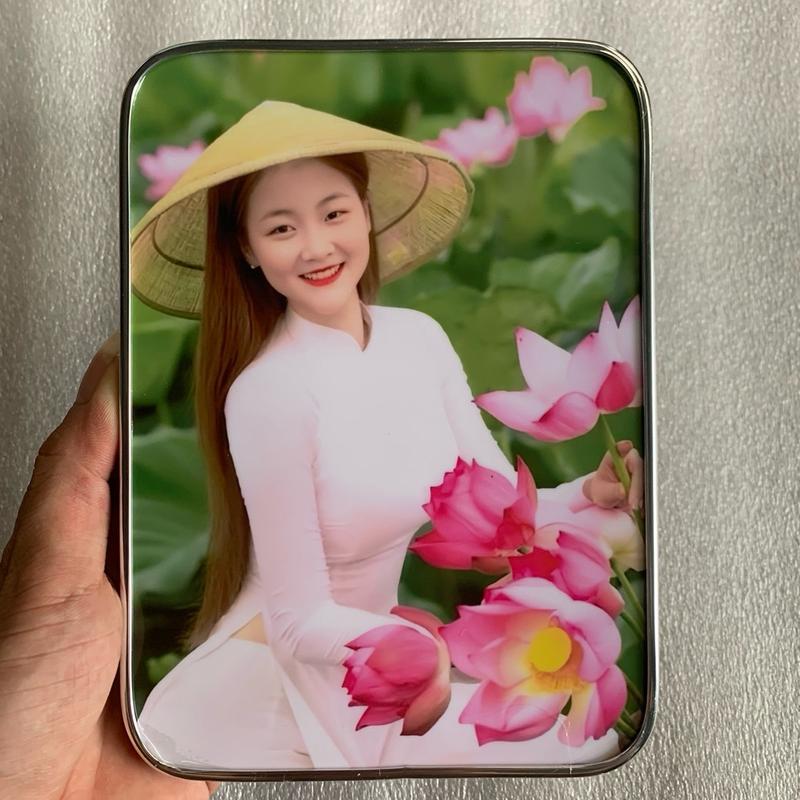 Combo 4 ảnh tráng gương treo tường và để bàn có bọc viền kích thước 13x18 , 15x21 - Miễn phí in ảnh Khung Tranh Decor Phòng Đồng Decor Trang Trí Nhà