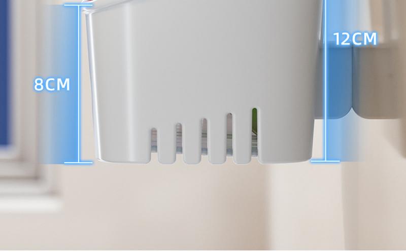 Product Introduction of Taili Manufacturer Bathroom Suction Rack Square Storage Rack Organizing Rack Bathroom Kitchen Supplies 22