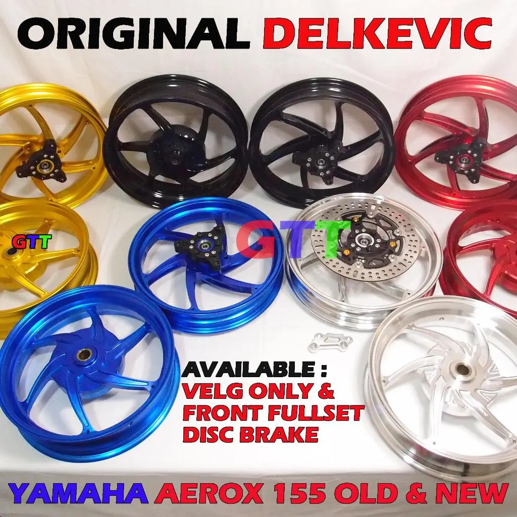 VELG AEROX 155 SIX STAR ALUMINIUM CASTING WHEEL DELKEVIC DAN VND
