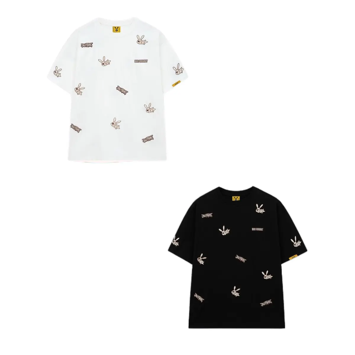 Áo thun BAD RABITS SUGAR TEE 2 màu Cotton Cổ tròn