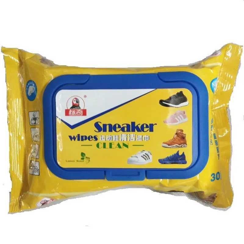 Khăn lau giày snacker, giấy ướt lau túi xách giày dép, vệ sinh giày túi xách balo tiện lợi 0