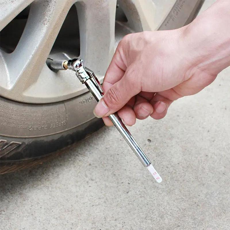 Product Introduction of 1pcs Mini Car Tire Pressure Pen Motor Tyre Tire Air Car Tool Detector Pressure Tire Pressure S5S5 24