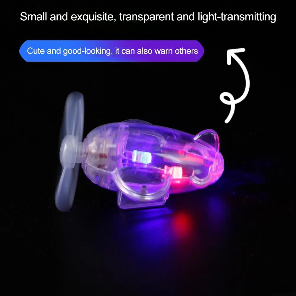 Máy Bay Phát Sáng, Chạy Bằng Gió, Đèn Led Nhỏ Xe Đạp Xe Máy, Xe Đạp Phát Sáng, W2A7