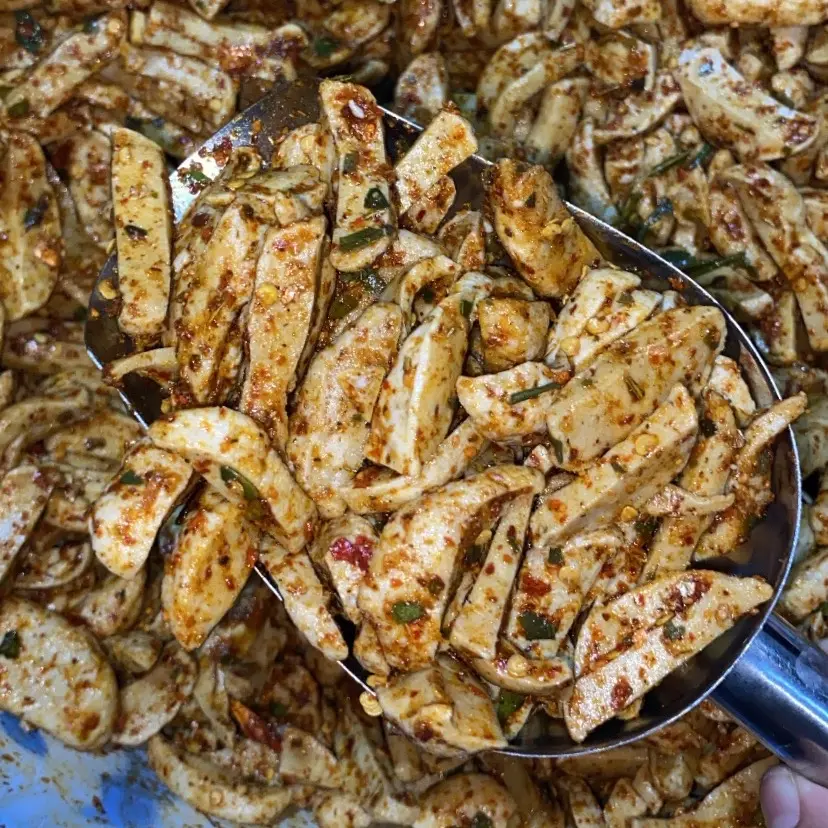 Basreng pedas rempah daun jeruk  Cemilan Food Snacks Goreng