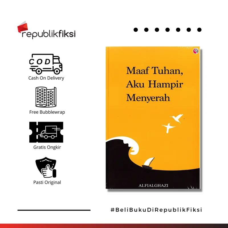 Buku Maaf Tuhan, Aku Hampir Menyerah - Alfialghazi - Sahima 1
