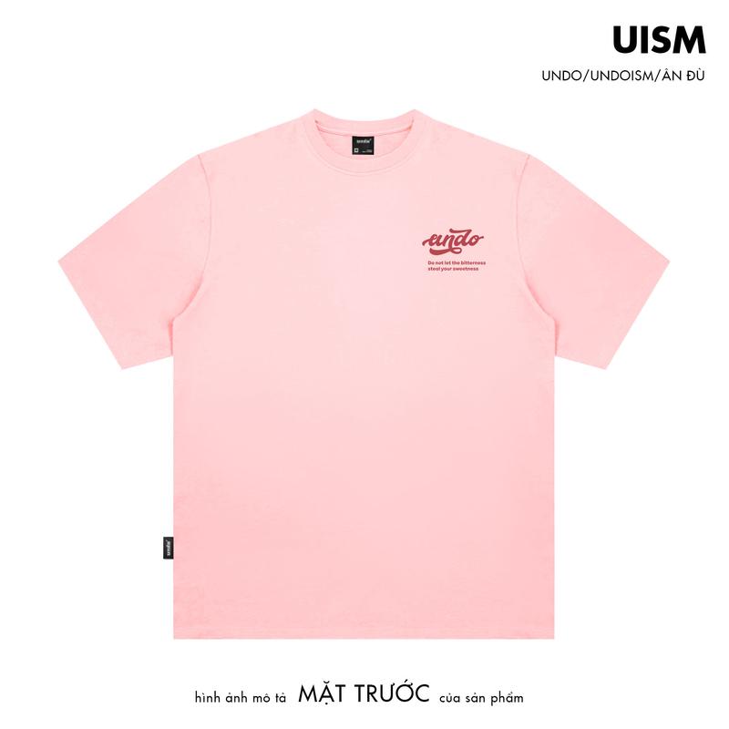 Áo Thun Unisex Undo Sweet Màu Hồng 100% Standard Cotton - Local Brand Chính Hãng