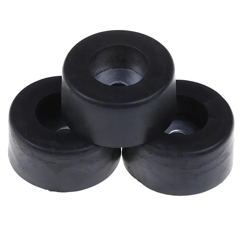 Bộ 4 chân cao su chống rung cho tủ/kệ âm thanh, bền bỉ màu đen, kích thước 38 x…