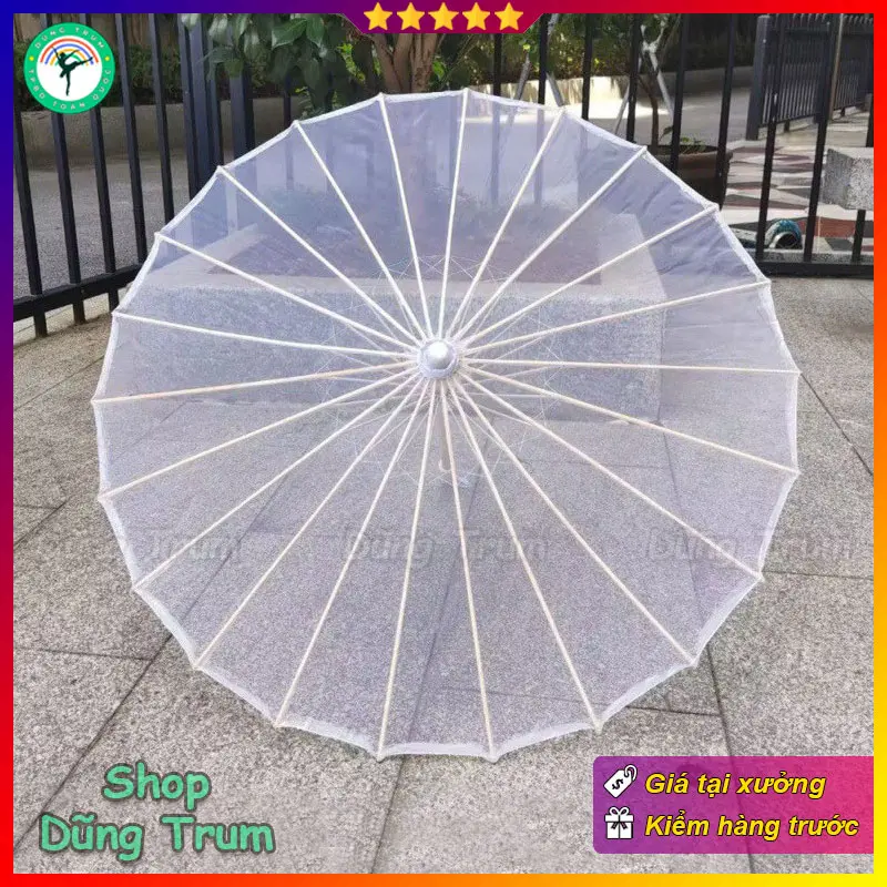 Ô cổ trang trong suốt trang trí biểu diễn chụp ảnh cổ trang 0