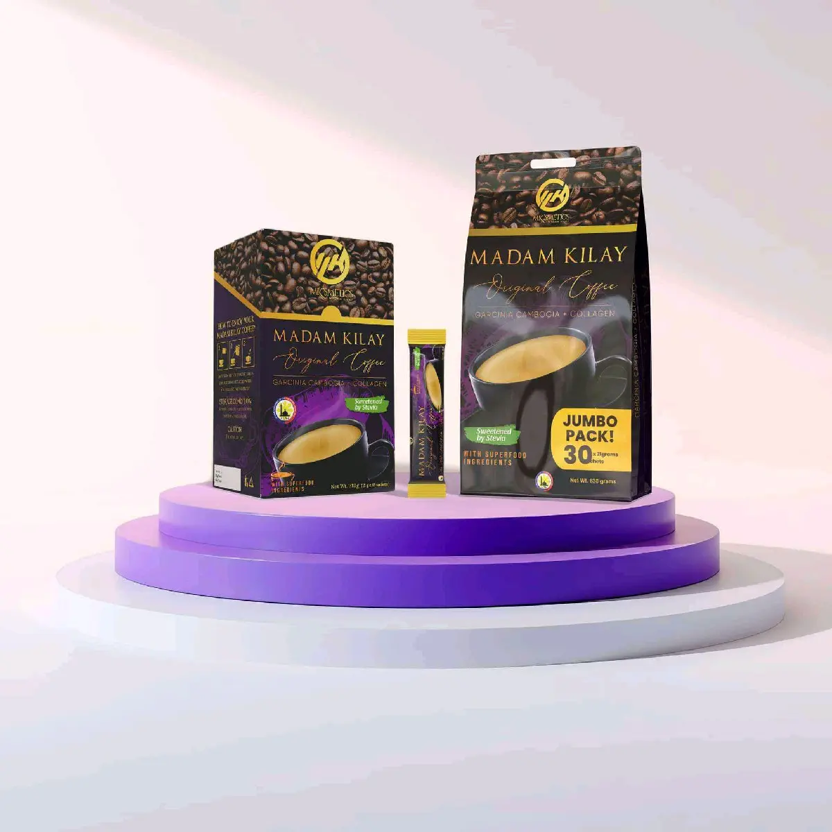 Madam Kilay Premium Jumbo Pack Coffee - 30 Sachets - TikTok Shop