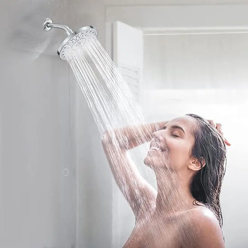 3 Modes Handheld Shower Head, Air Boost Strong Water Flow Handheld Shower Head, Everything Shower Products, Bathroom Shower Head, Waterfall, Home, Modern, Fixtures, Pressure Boosted Shower, Shower Head Ensemble, Handheld Showerhead 8