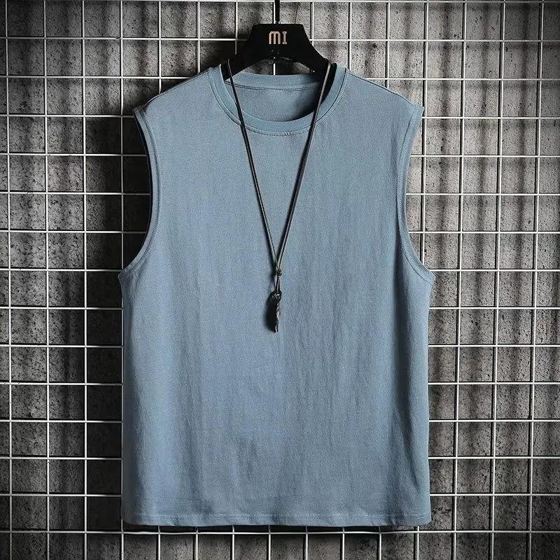 Product Introduction of Tank Top Men's Summer Loose Sleeveless T-shirt 5