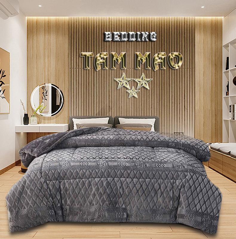  Chăn Lông Thỏ Mềm Mịn COCO 2Mx2M20 -  Siêu Ấm Mẫu Mới Nhất 2024 