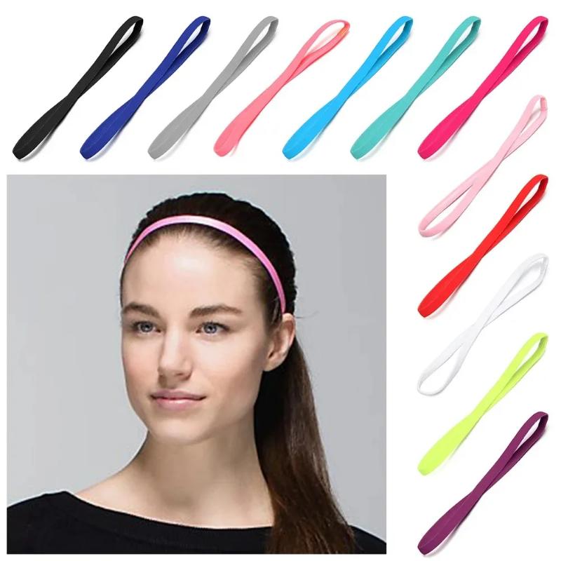 Product Introduction of Ikat Kepala Elastik Nipis, 1pc, Warna Pastel, Balut Kepala Anti-gelincir, Ikat Rambut Yoga, Pita Peluh Regangan Getah, Aksesori Rambut, Sesuai untuk Gim dan Sukan, Ketibaan Baru 30