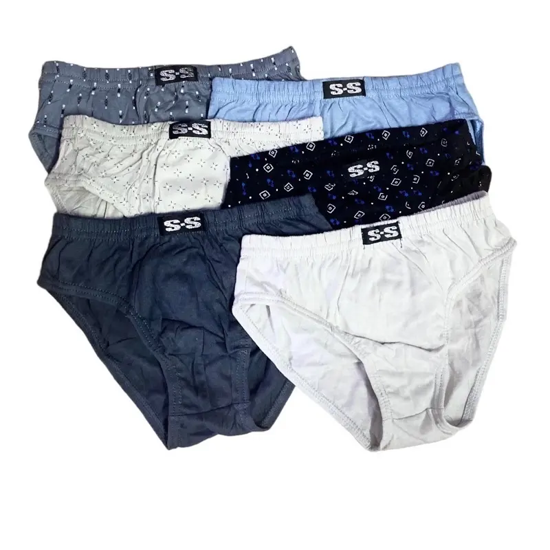 4Pcs Assorted Brief for kids Av/Mse/Ss Cotton